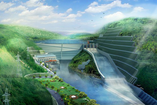 海曙老挝南塔河1号水电站项目